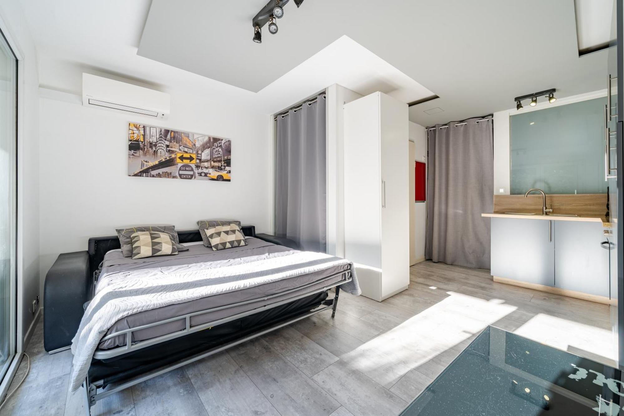 Charmant Studio Cagnes-sur-Mer Exterior foto